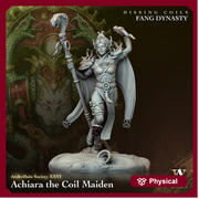 Human Female Wizard Sorcerer Warlock Cleric PC / NPC | 28mm,32mm,54mm,75mm,100mm Scales| Dungeons and Dragons | Pathfinder | Battle Wizard - Only-Games