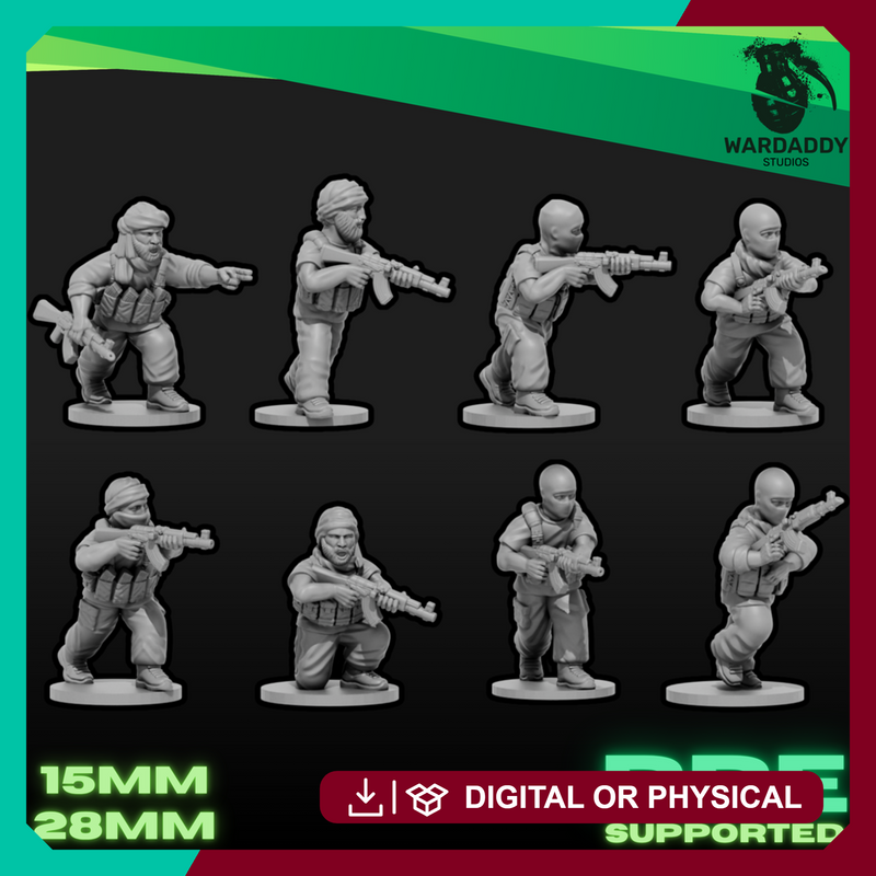 Modern Middle Eastern Insurgents 2 (28mm)