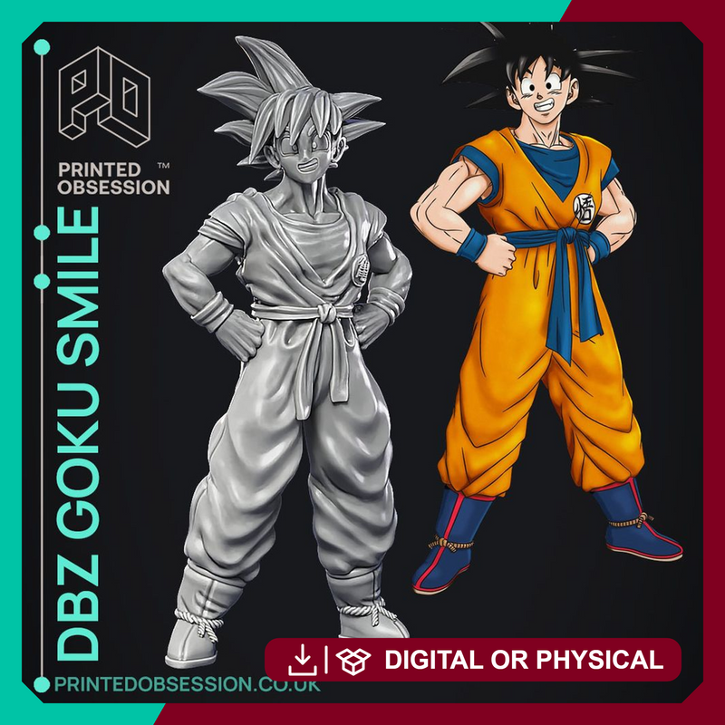 Goku Smiling - Dragon Ball Z - Fan Art