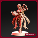 Yina- Female Necromancer - 32mm - DnD
