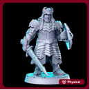 PRE-SUPPORTED Dwarf King - 32mm - DnD