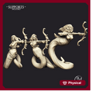 Snakewoman Archers - 3 Units (AMAZONS! Kickstarter)