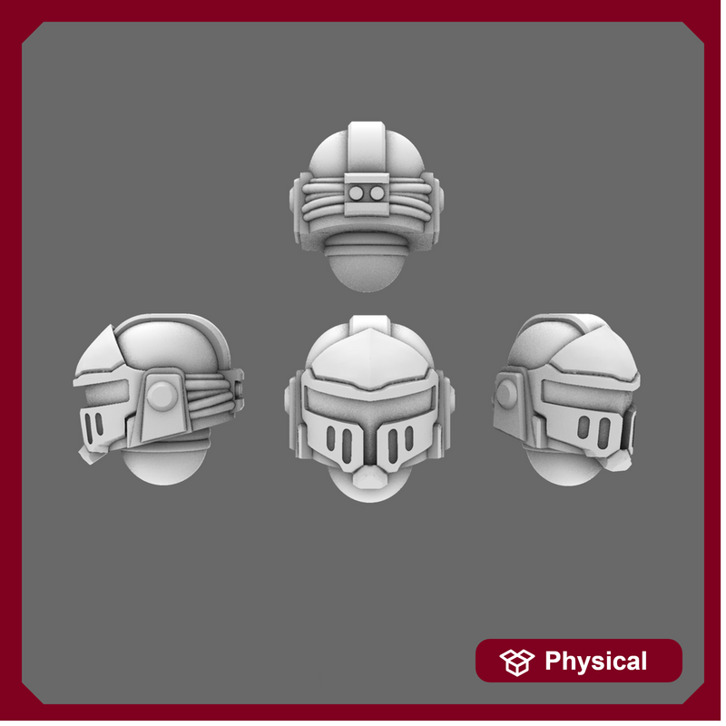 Space Knights V10 Helmet Type 251001 X 10