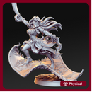 Fadeeya - Female with flying carpet - 32mm - DnD