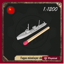1/1200 Fugas minelayer ship