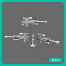 Space Knights AR Style Sniper Rifle RIGHT