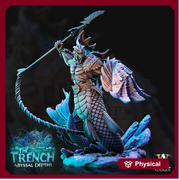 Merrow - | Resin Miniature | Dungeons and Dragons Miniatures | Pathfinder Miniatures | D&D 5e | RPG - Tabletop | Figure for Painting | - Only-Games