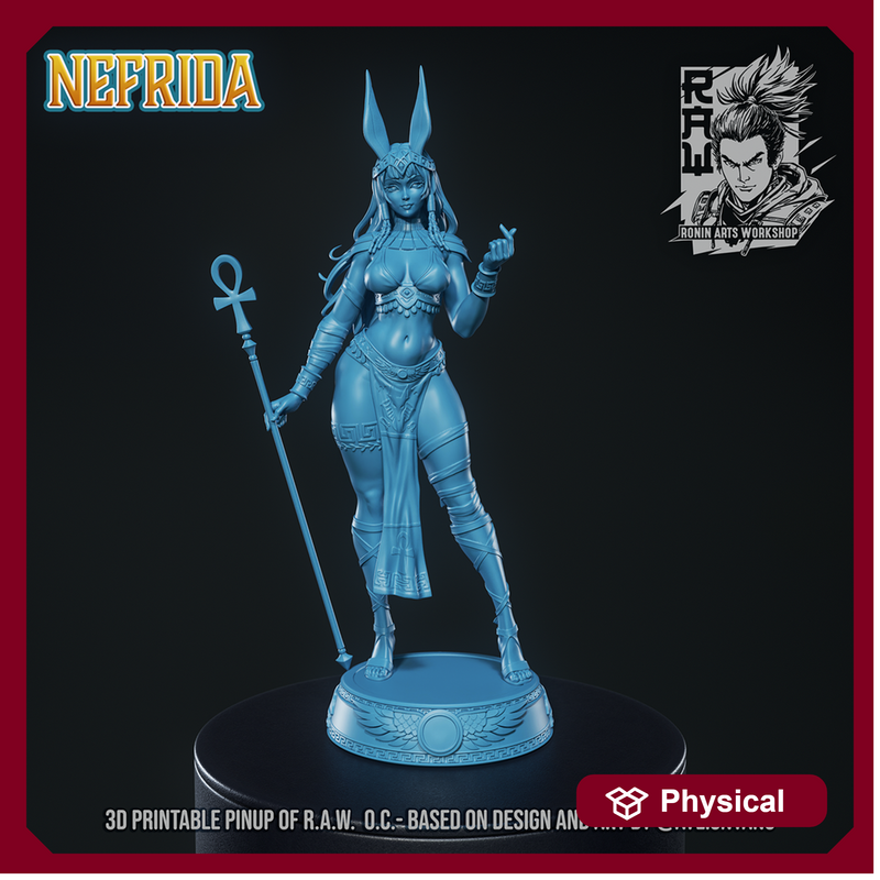 Nefrida - Egyptian Priestess Pinup - 75mm