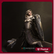 Female Human Cleric Light Domain 28mm 32mm 54mm 75mm 100mm DnD Miniature - Only-Games