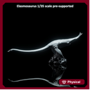 Elasmosaurus swimming 1-35 scale marine reptile