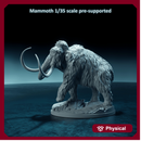 Mammoth walking 1-35 scale prehistoric animal