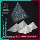 The Artifact - Prop - The Wondering Desert -  PRESUPPORTED - Illustrated and Stats - 32mm scale