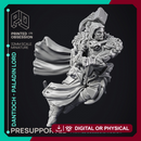 Dantioch - Paladin Lord - PRESUPPORTED - 32mm Scale - Heaven hath no fury