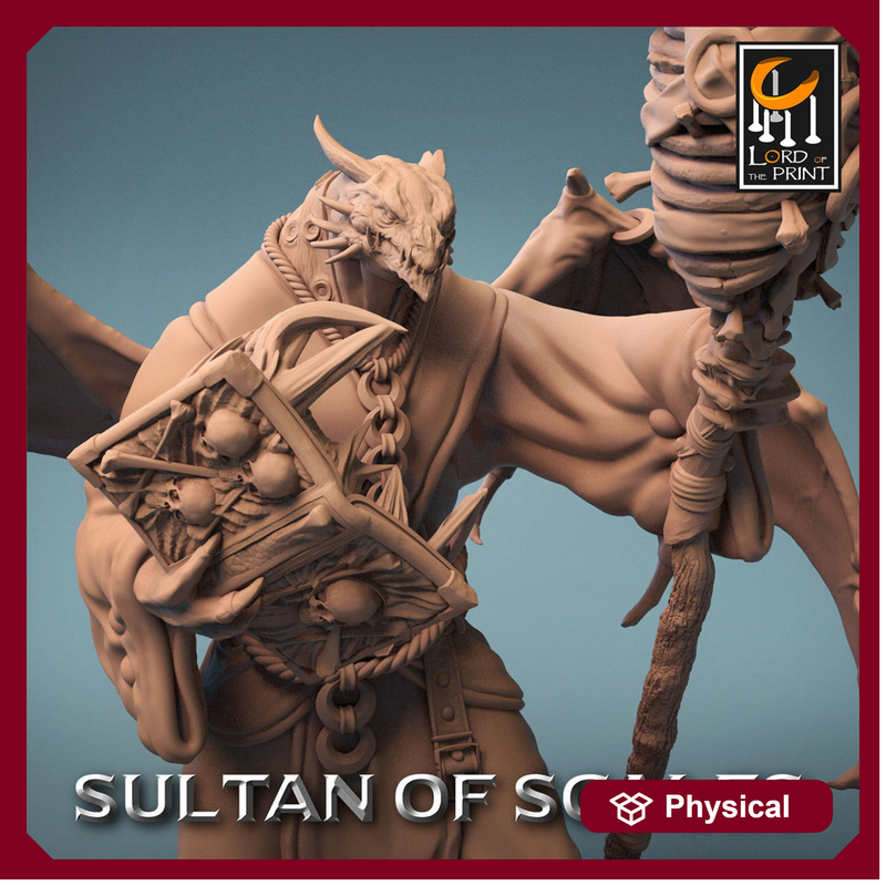 Dragonborn Wizard Necromancer Sorcerer D&D,  Unpainted Miniature | 28mm, 32mm,54mm,75mm,100mm Scales | Dungeons and Dragons | Pathfinder | - Only-Games