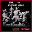 3 miniatures - 32mm - Classic Minotaurs Bundle - DragonBlade