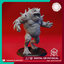Slaad (Death)  - Tabletop Miniature (Pre-Supported)
