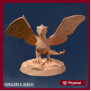 Dragon  - Faerie Dragon - Dragon Miniature - Wyvern
