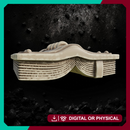 Opened Book - Tabletop Terrain Prop STL, DnD & Wargaming Scenery