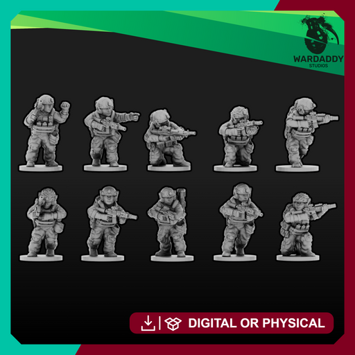Modern NATO Infantry Squad 2 (15mm) - Only-Games