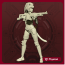 Cyberpunk Catgirl - Firing Pose