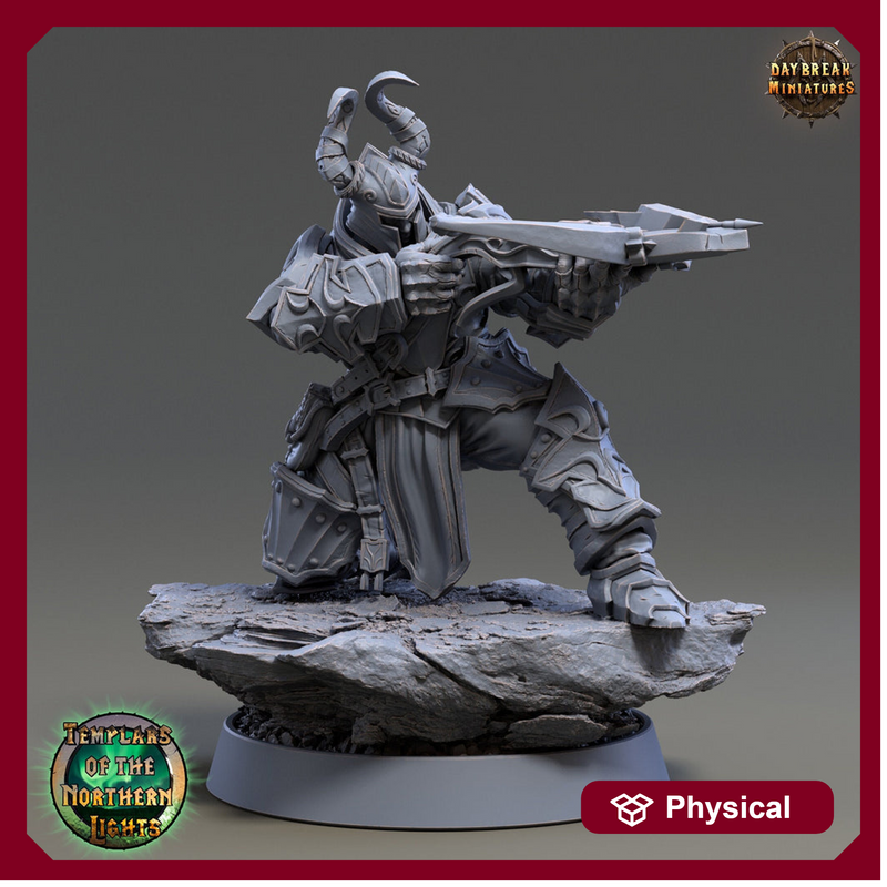 Paladin, Fighter Crossbow Expert  | 28mm, 32mm, 54mm, 75mm Scales | Dungeons and Dragons | Pathfinder | Daybreak Miniatures - Only-Games