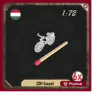 1/72 32M Csepel bicycle pack
