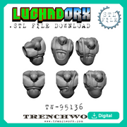 LuchaDOrx Orc Torsos .STL - Only-Games