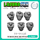 LuchaDOrx Orc Torsos .STL