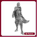 Female Ranger Dual Dagger Hood Down (32mm scale)
