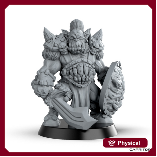 'Garthak' Orc Warrior - 28mm/32mm - Only-Games