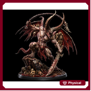 Balor Demon Miniature | Winged Demon Lord Boss | UNPAINTED Resin DnD 5E Pathfinder - Only-Games