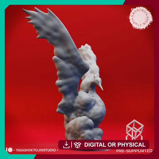 Air Elemental - Tabletop Miniature (Pre-Supported) - Only-Games