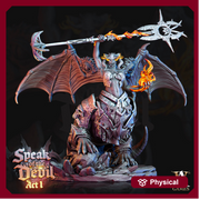 Demon Ogre Daemon Devil | 105mm tall | 28mm/ 32mm scale (Large and Huge ) | Dungeons and Dragons - Only-Games
