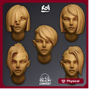 Duskborn - Miniature Heads