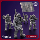 Command squad. Stormworn Troops. Imperial Guard