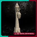 Street Light 2 - Fantasy Town Lamp Post STL for DnD & Wargaming