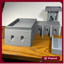 Imperial Battle Bunker terrain for scifi tabletop wargaming