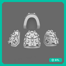 Space Knights V6 Stroud Studded Shoulder Pad Type D