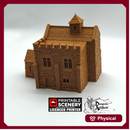 Norman Stone Keep - King and Country - Printable Scenery Terrain Wargaming D&D DnD 10mm 15mm 20mm 25mm 28mm 32mm 40mm 54mm Painted options