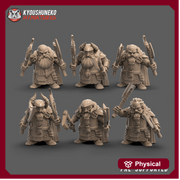 Double Axe Dwarves (6 Dwarves) - Only-Games