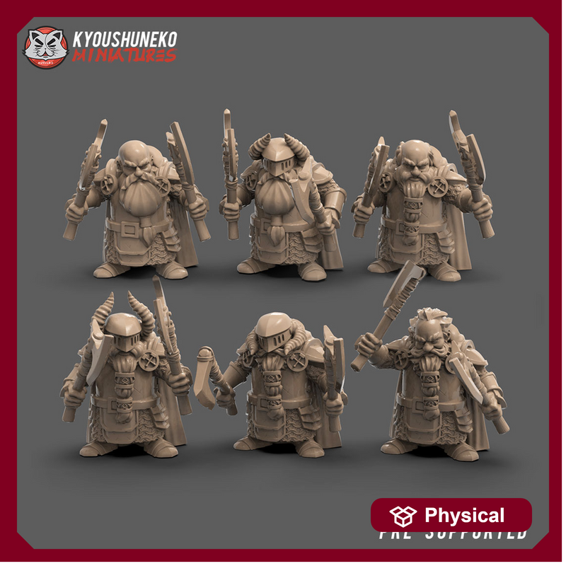 Double Axe Dwarves (6 Dwarves) - Only-Games