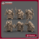 Double Axe Dwarves (6 Dwarves)