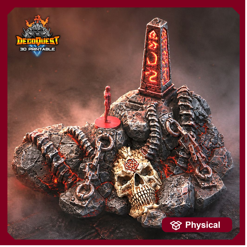 Fallen demon Rock