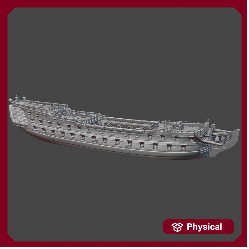US 3rd rate USS America (74 guns), 1782-86
