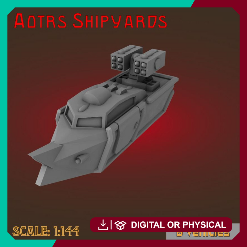MG144-ZD04A Van Gar Scout Vehicle (Missile)