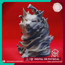 Fire Elemental - Tabletop Miniature (Pre-Supported)