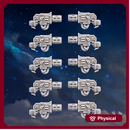 White Fangs Hunters Melt Pistols Set X10
