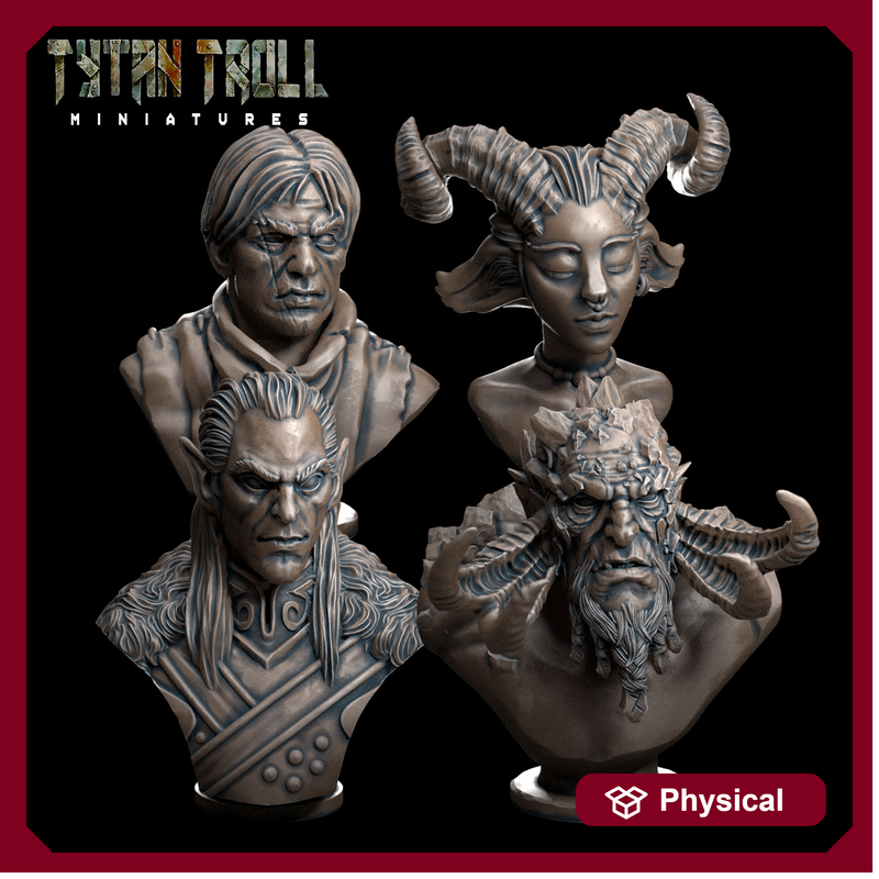 Bust Bundle - TytanTroll Miniatures - Only-Games