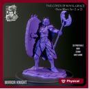 Mirror Knight - Giant Female Living Armor - 54mm
