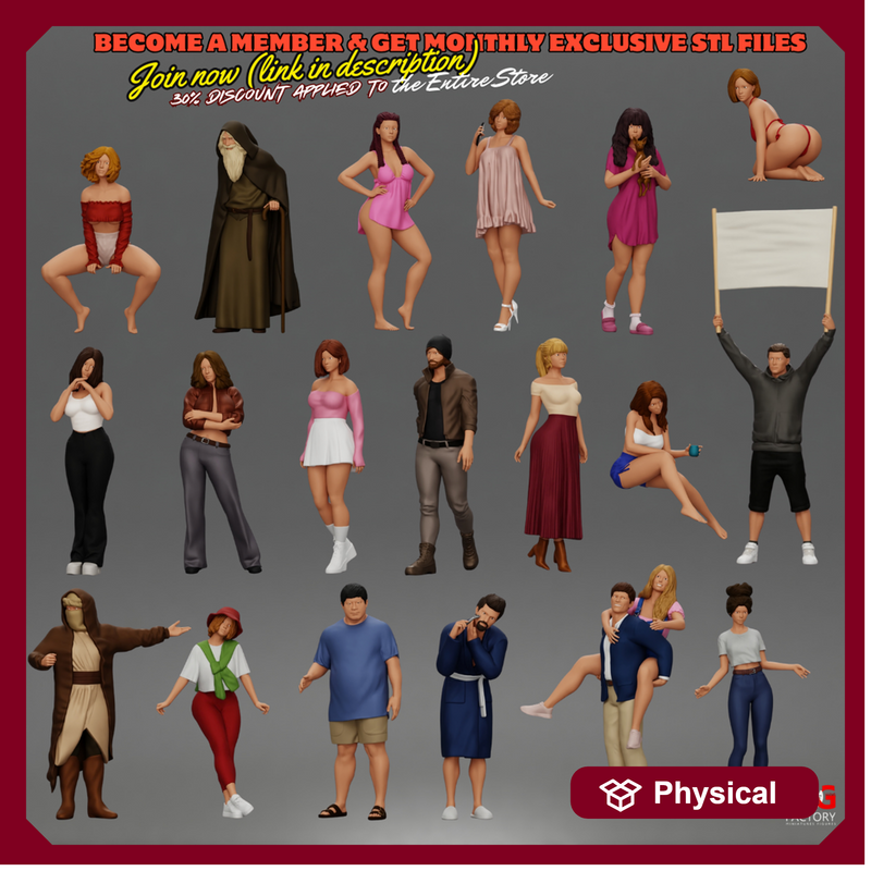 Tier20 - 20 Figures, Exclusive Content & Bonus Releases (January)